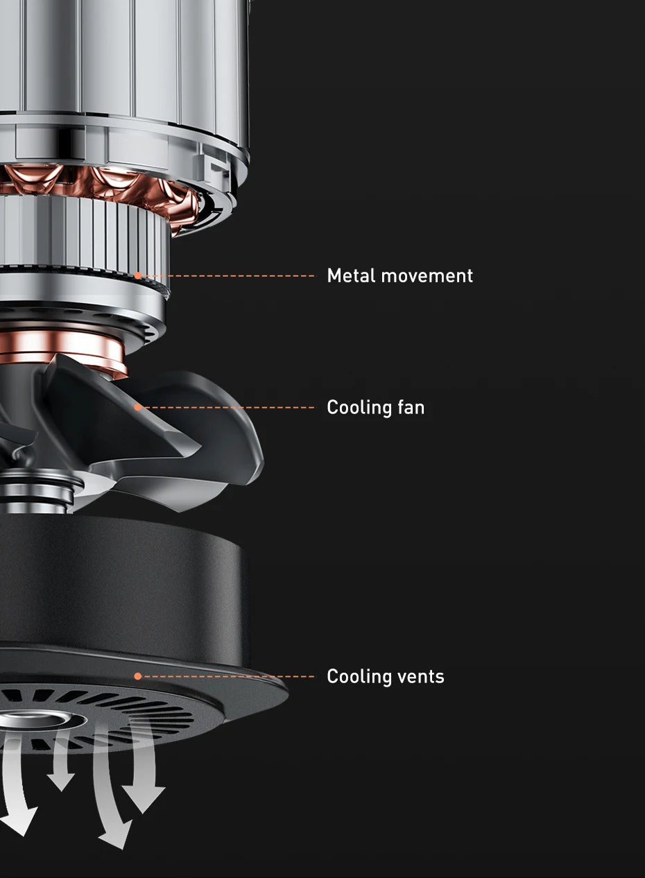 BASEUS™ Car Inflator – 150PSI Smart Digital Pump | Portable