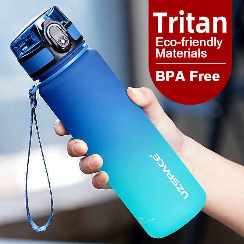 UZSPACE™ Sports Shaker Bottle – Leakproof | 500/1000ml BPA-Free