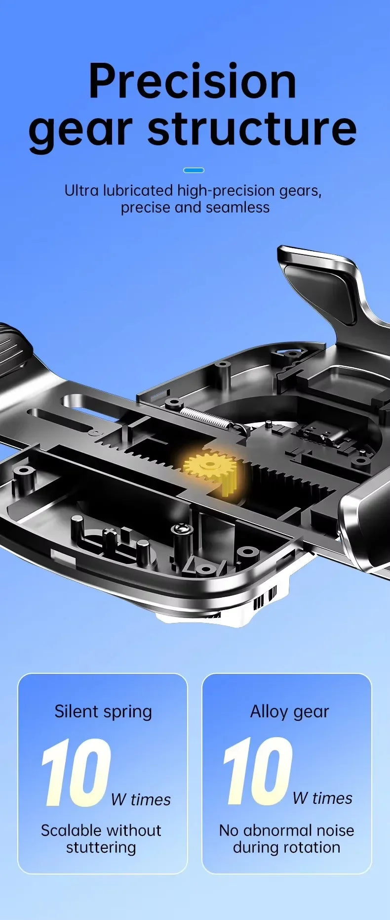 UYUXIO™ Wireless Car Charger – Fast Charging | Auto Clamping