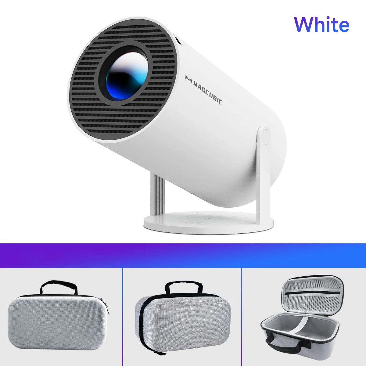 MAGCUBIC™ HY300 Pro Projector – 4K Android | WiFi + BT5.0