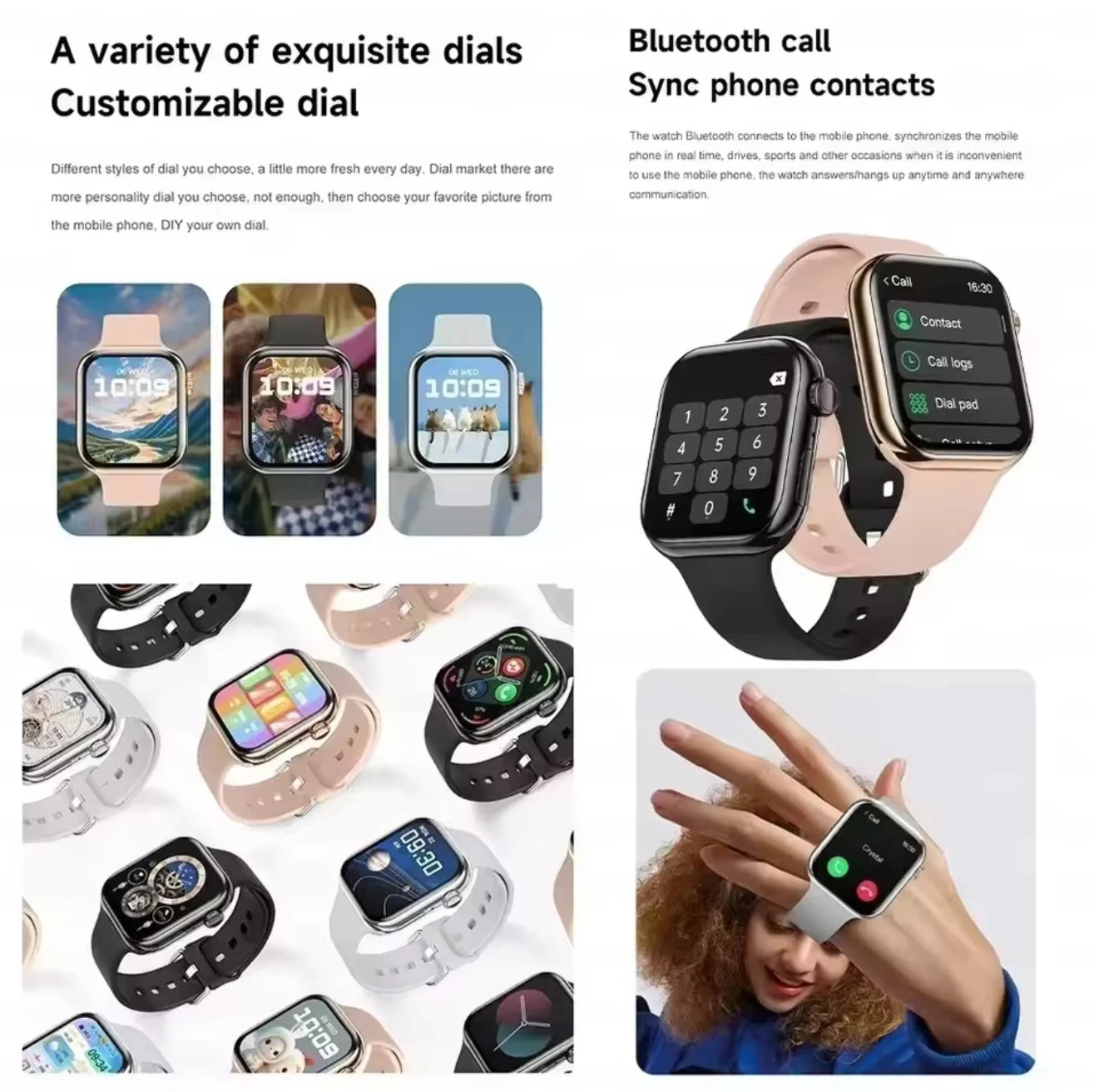 Watch 10 Smartwatch – NFC, GPS & BT Calls