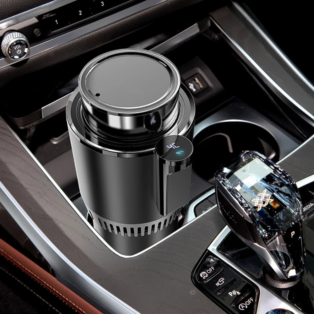 2-in-1 Smart Car Cup – Heating & Cooling Mug