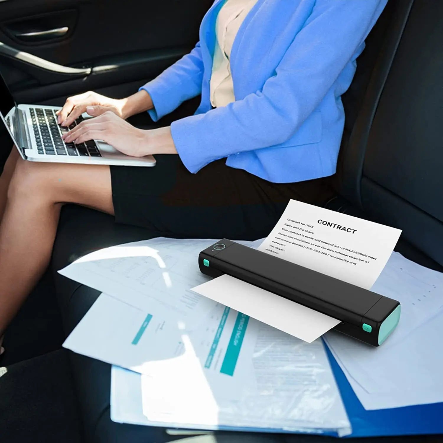 Phomemo™ M08F A4 Wireless Thermal Printer – Portable & Compact