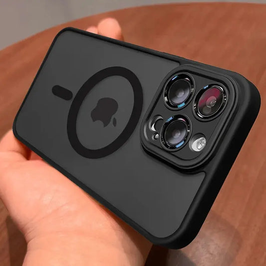 PINDOY™ Matte Armor iPhone Case – MagSafe Compatible | Luxury Finish