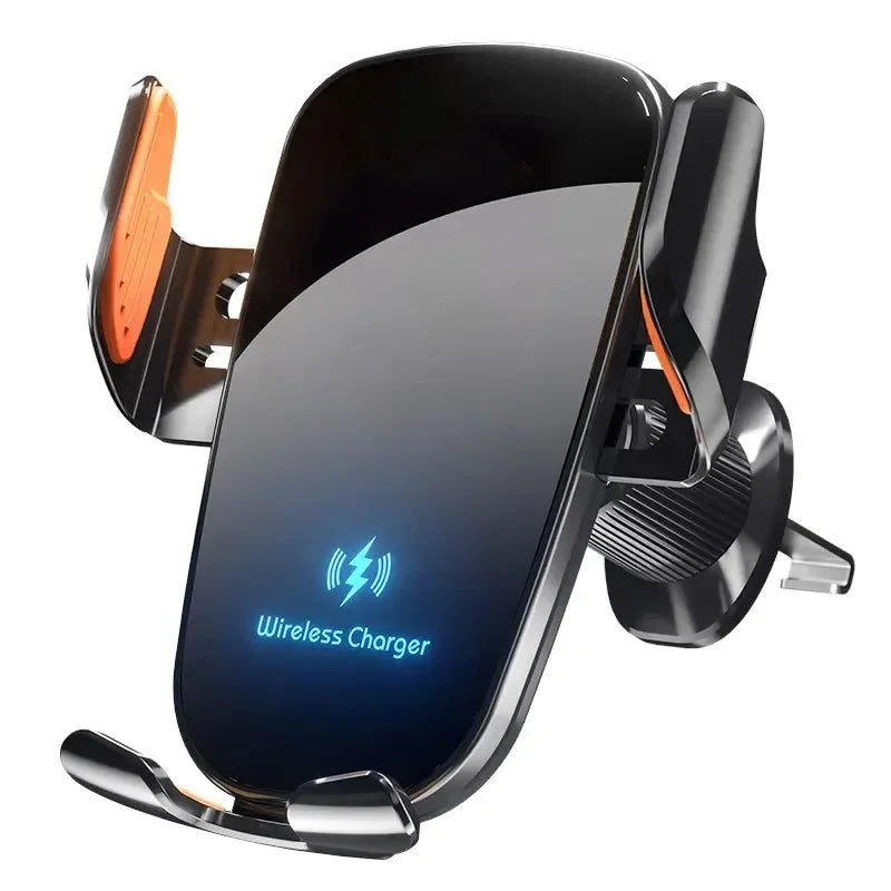 UYUXIO™ Wireless Car Charger – Fast Charging | Auto Clamping