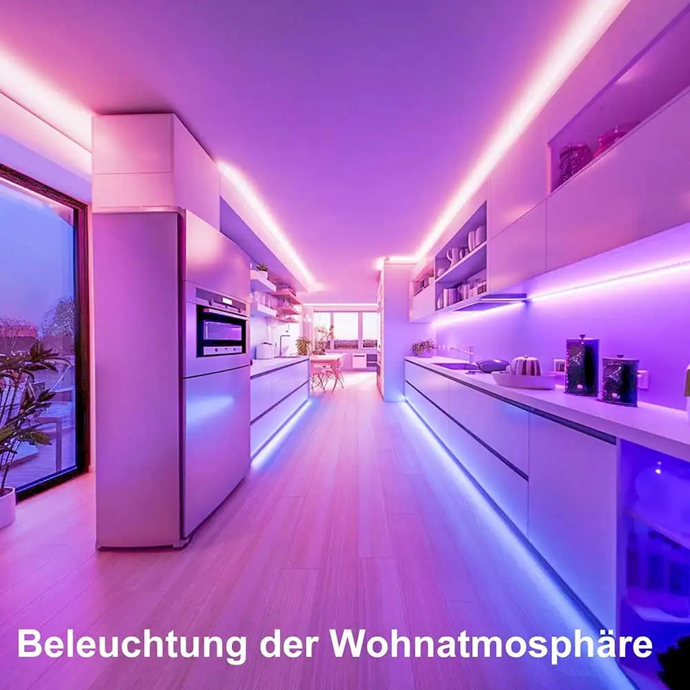 5M RGB Neon LED Strip – USB Waterproof Lights