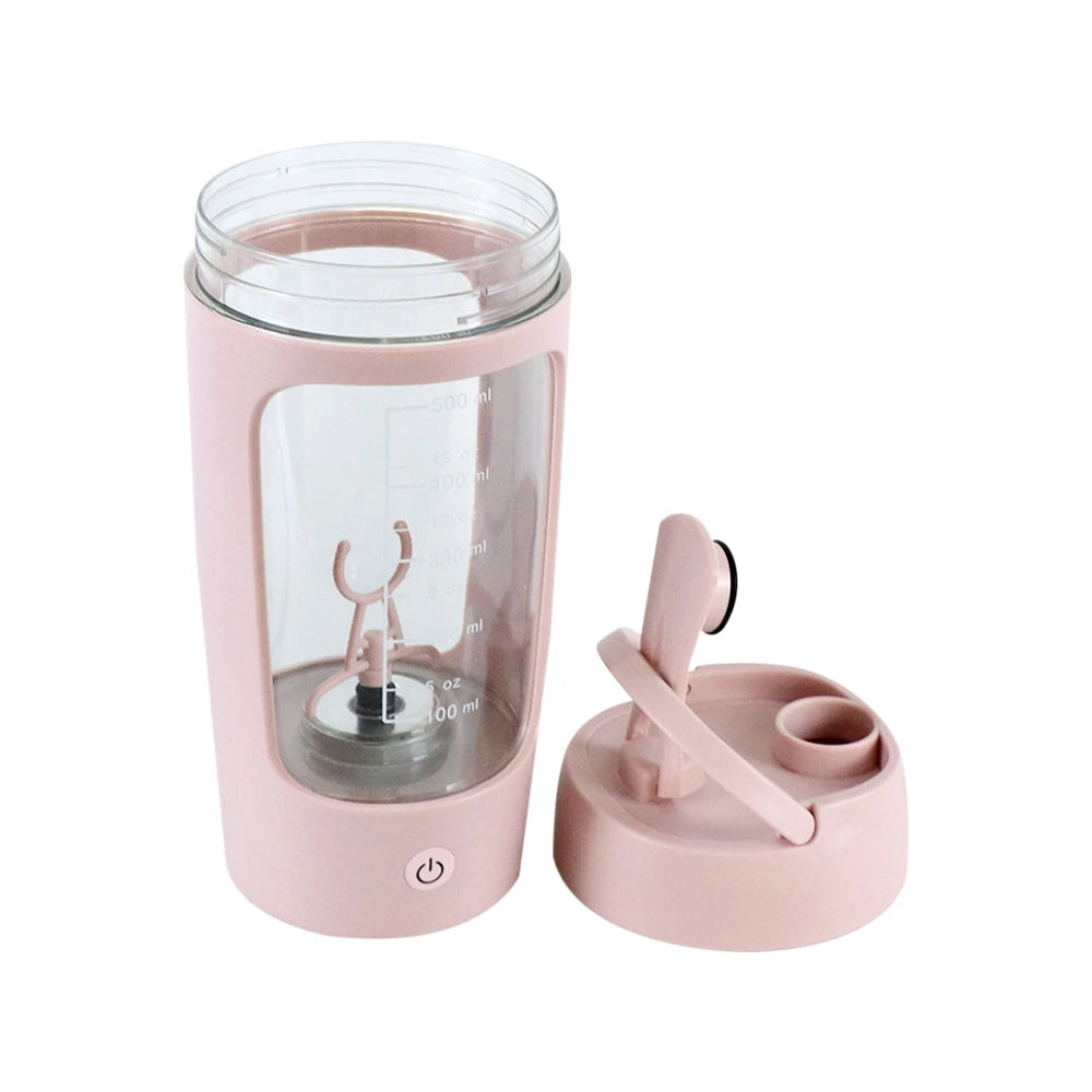 650ml Electric Protein Shaker – USB Rechargeable