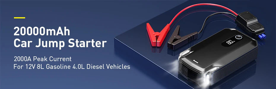 BASEUS™ Car Inflator – 150PSI Smart Digital Pump | Portable