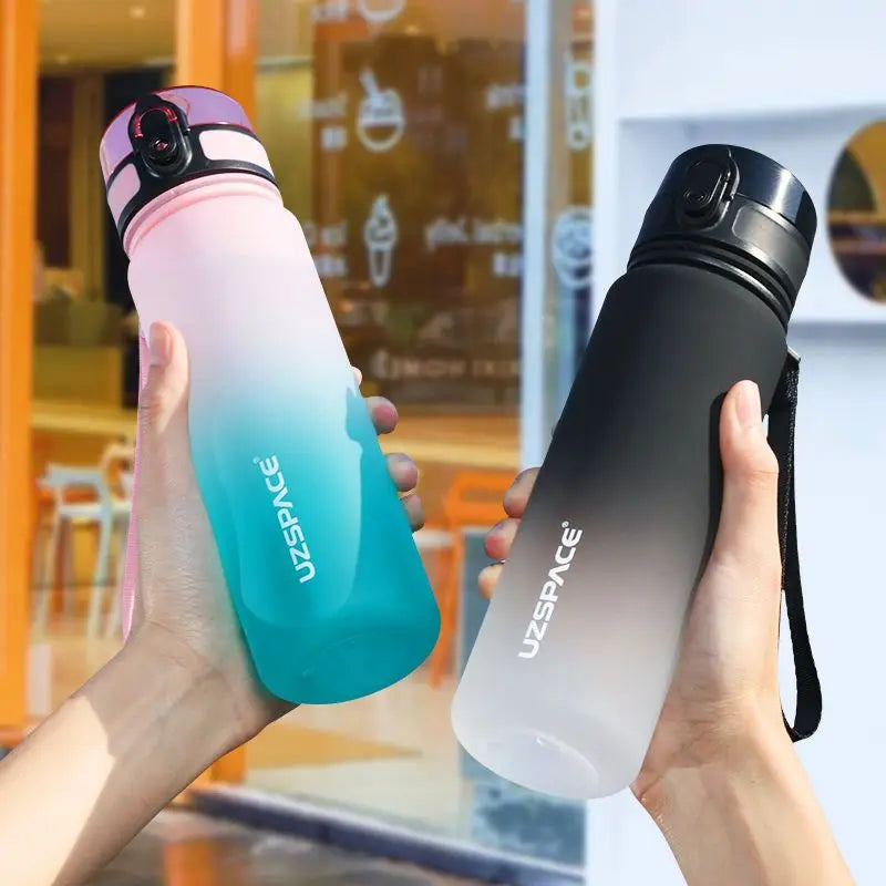 UZSPACE™ Sports Shaker Bottle – Leakproof | 500/1000ml BPA-Free