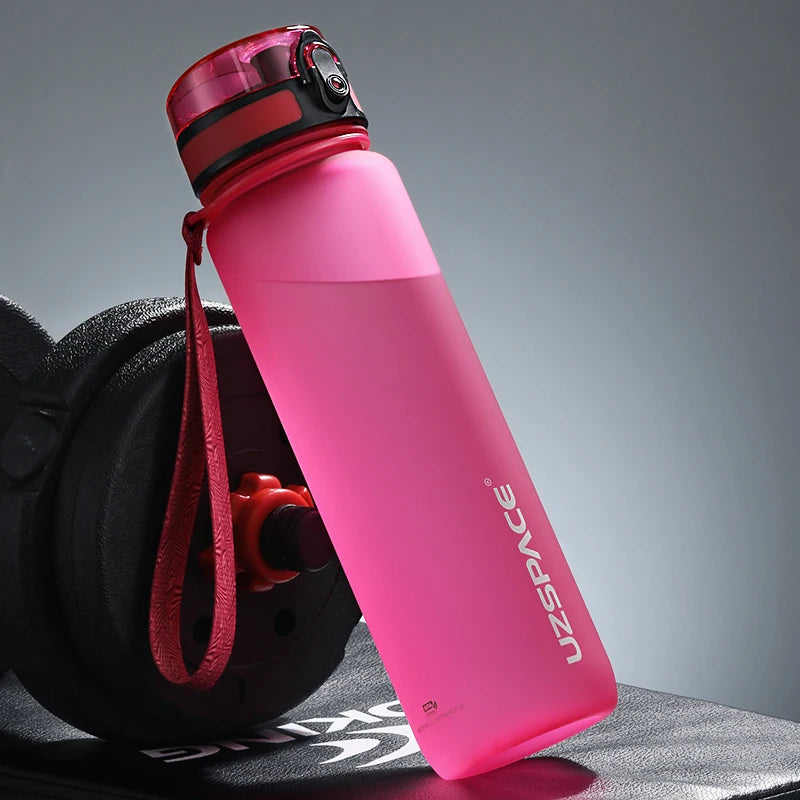 UZSPACE™ Sports Shaker Bottle – Leakproof | 500/1000ml BPA-Free