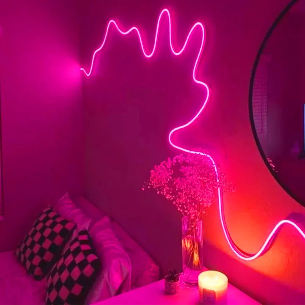 5M RGB Neon LED Strip – USB Waterproof Lights