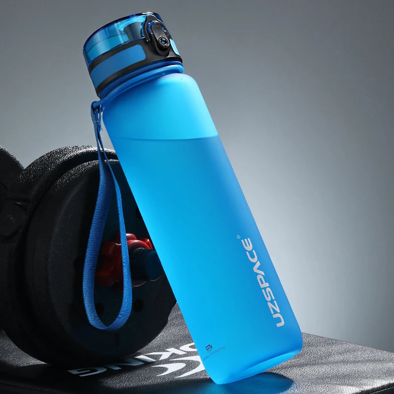 UZSPACE™ Sports Shaker Bottle – Leakproof | 500/1000ml BPA-Free