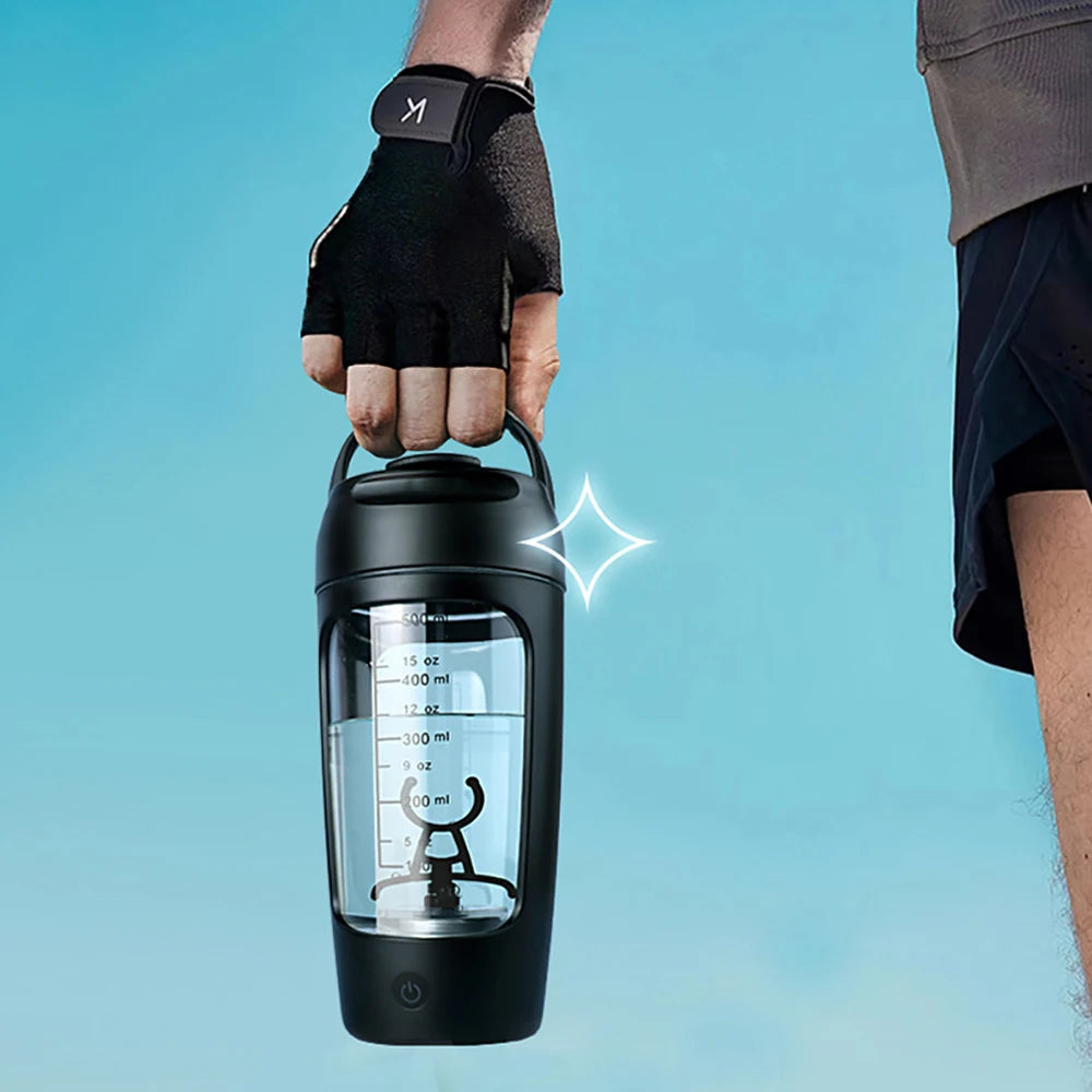 650ml Electric Protein Shaker – USB Rechargeable
