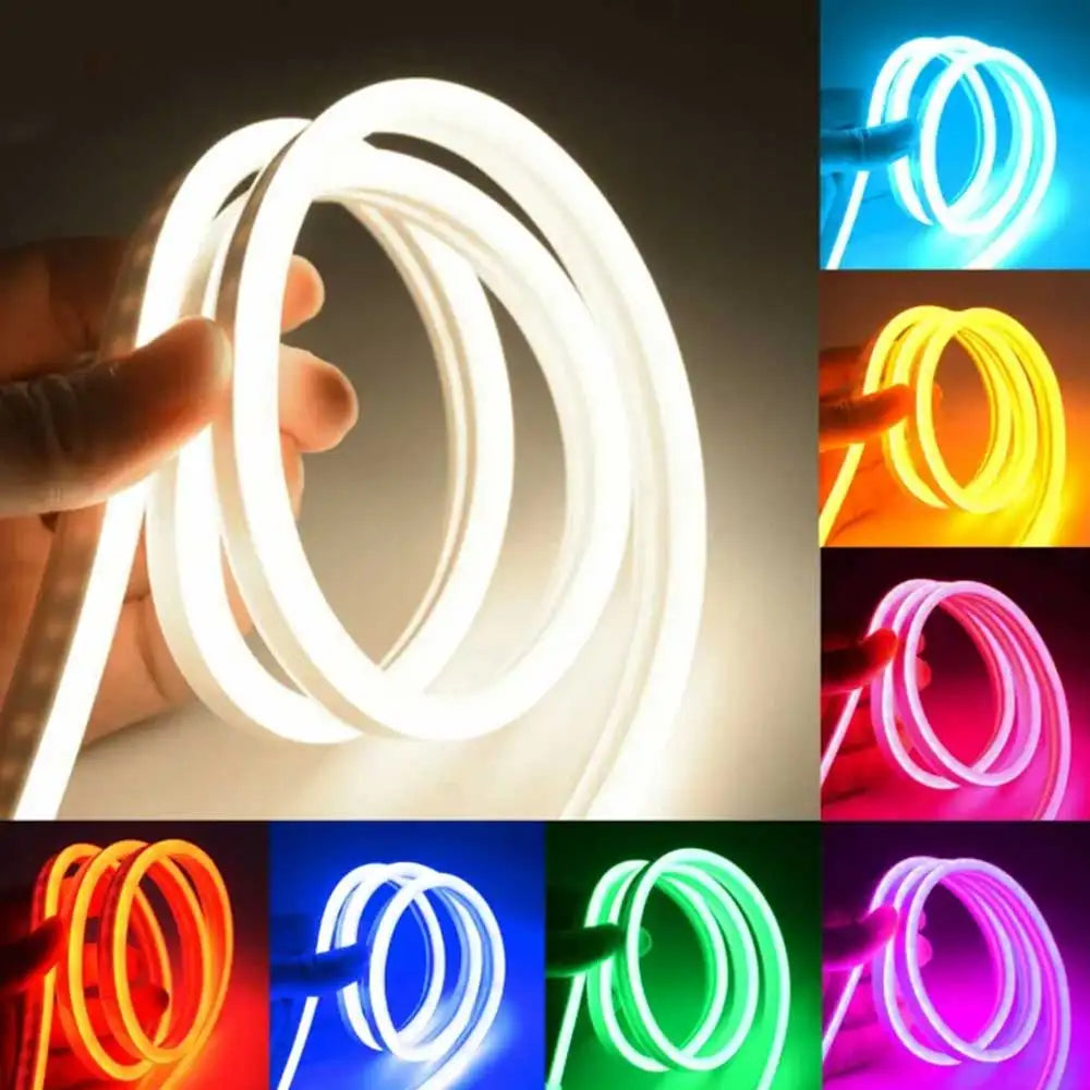 5M RGB Neon LED Strip – USB Waterproof Lights