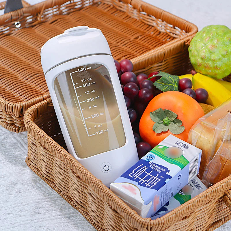 650ml Electric Protein Shaker – USB Rechargeable