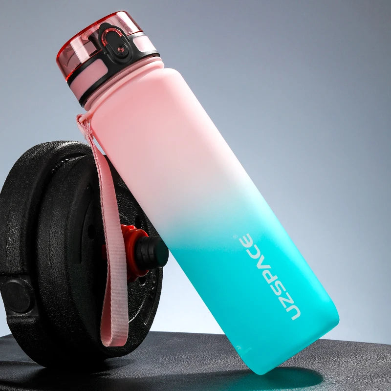 UZSPACE™ Sports Shaker Bottle – Leakproof | 500/1000ml BPA-Free