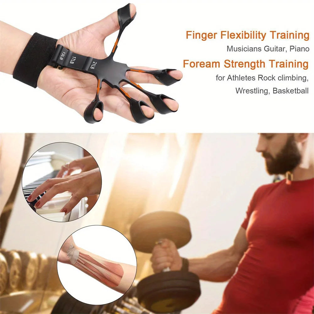 Athletic™ Finger Exercise Band – Adjustable Resistance | Hand Therapy