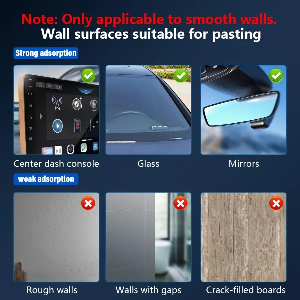 15W Magnetic Car Mount – Wireless Charging | 360° Foldable