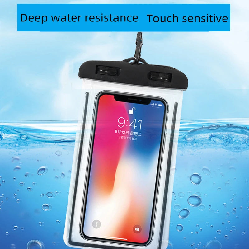 Waterproof Phone Pouch – Universal Fit | Beach & Travel Safe