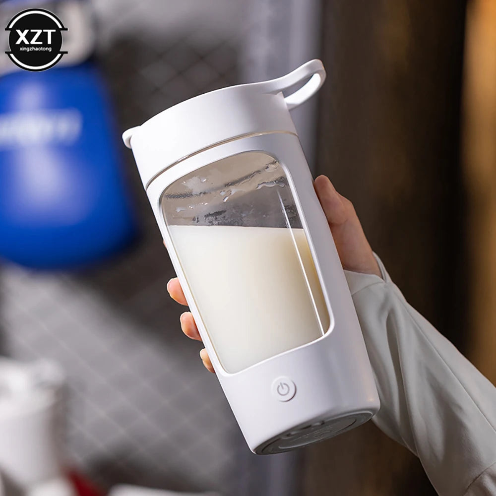 650ml Electric Protein Shaker – USB Rechargeable