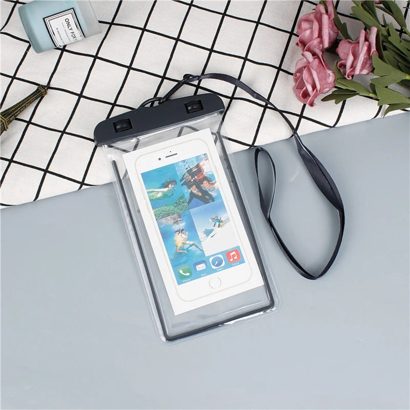 Waterproof Phone Pouch – Universal Fit | Beach & Travel Safe