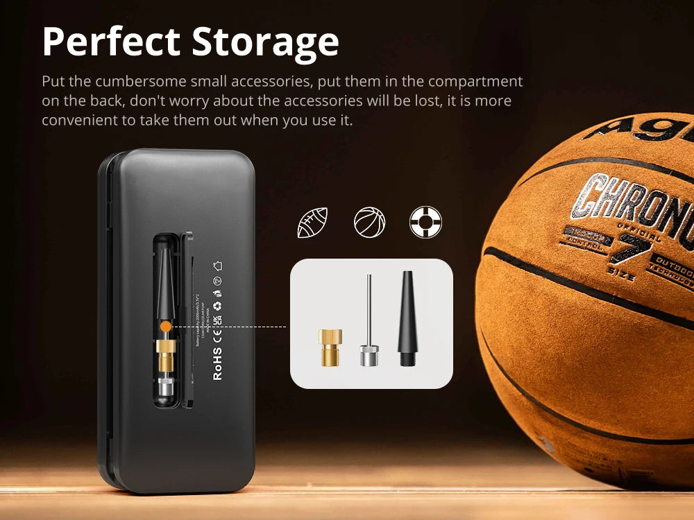 CARSUN™ Portable Tire Inflator – Digital Display | For All Vehicles