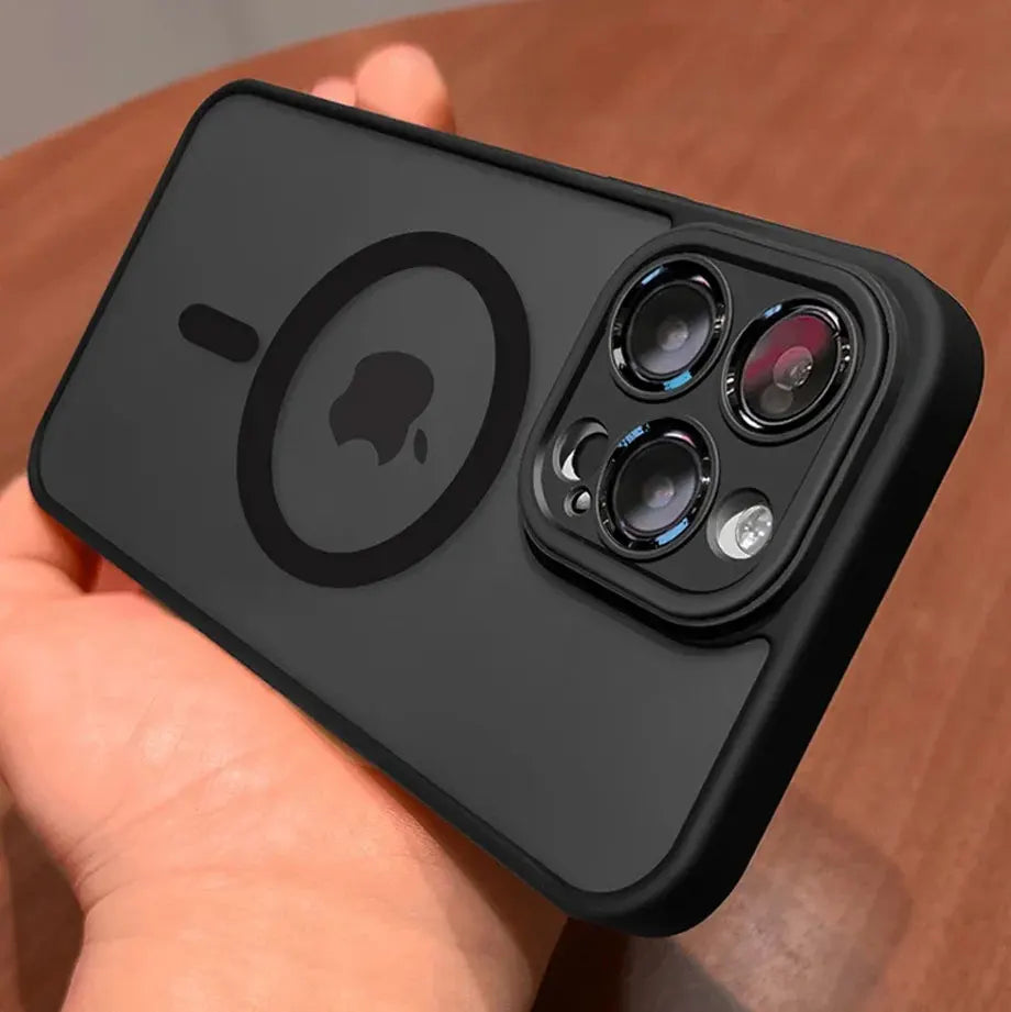 PINDOY™ Matte Armor iPhone Case – MagSafe Compatible | Luxury Finish