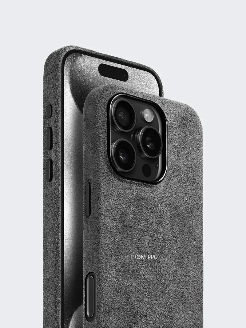 Italian ALCANTARA Magnetic Case for iPhones