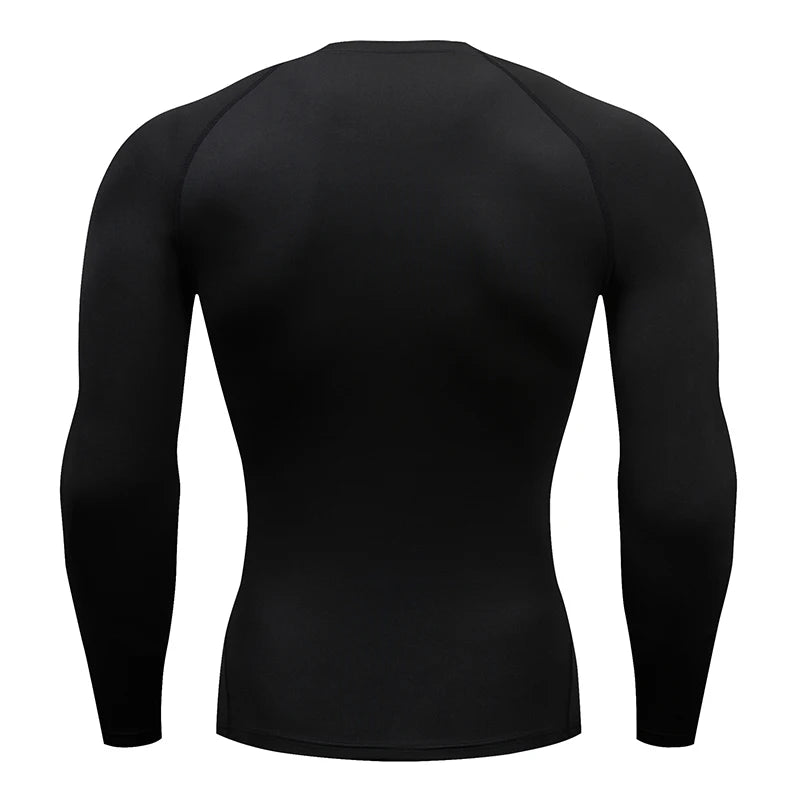 Men’s Compression T-Shirt – Long Sleeve Gym Top