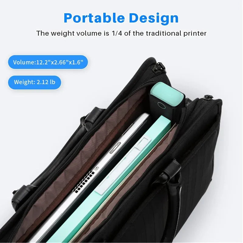 Phomemo™ M08F A4 Wireless Thermal Printer – Portable & Compact